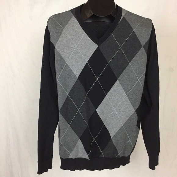 ARGYLE Light Cotton Sweater by Claiborne - Picture 6 of 6
